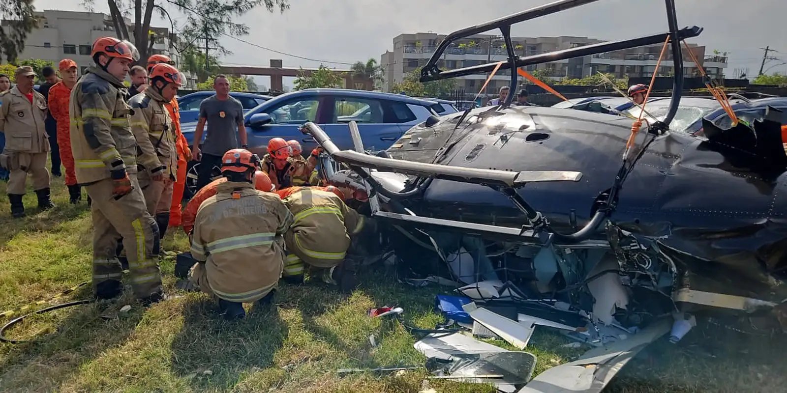 Anac apura se helicóptero que colidiu fazia transporte clandestino