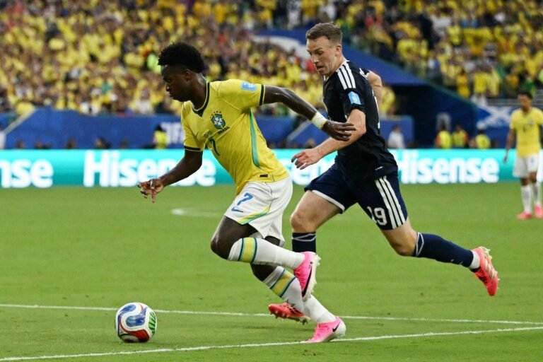 Copa do Mundo: animações mostram gols de Brasil na Escócia – 24/06/2026 – Esporte