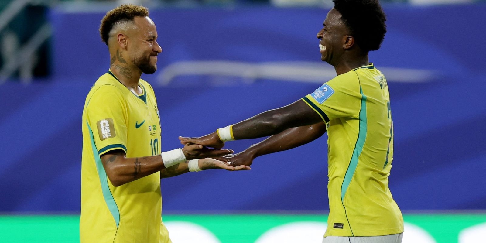 Vini Júnior brilha, e Brasil vence e convence; Neymar entra bem
