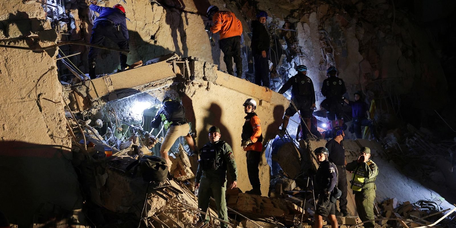 EUA registrou terremoto horas antes de abalo na Venezuela