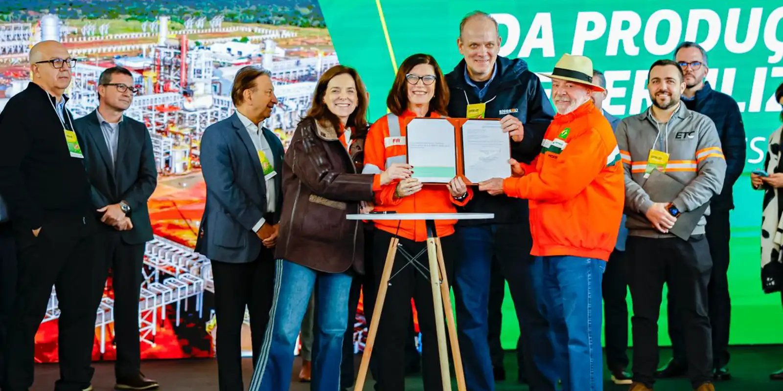 Obras de fábrica de fertilizantes da Petrobras serão retomadas no MS