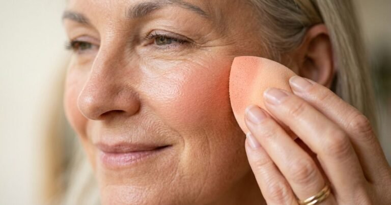 a técnica de aplicar blush em camadas e como ter uma postura elegante