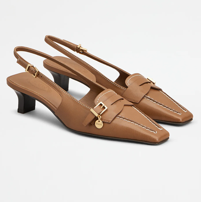 salto mocassim marrom