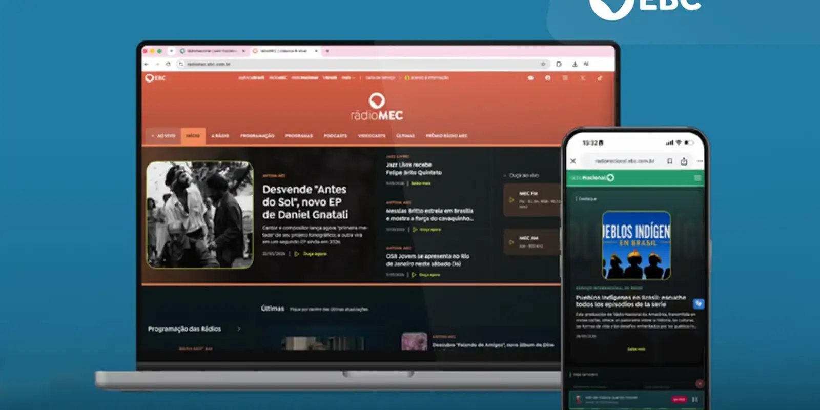 Rádio Nacional e Rádio MEC possuem novos endereços na internet