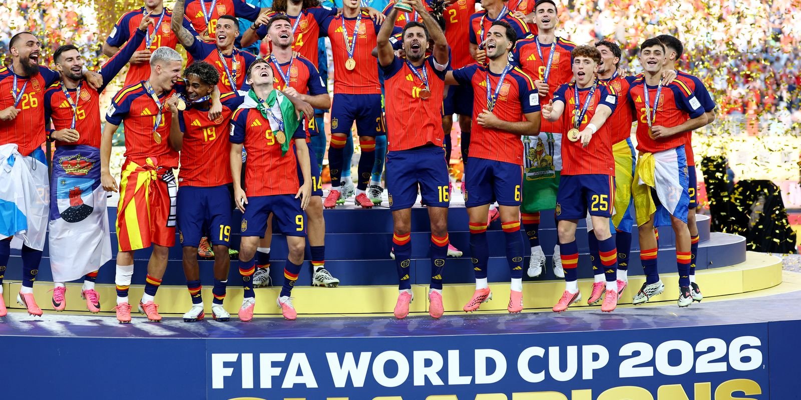 Espanha bate Argentina e conquista a Copa do Mundo de 2026