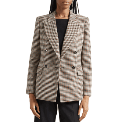 blazer de tweed