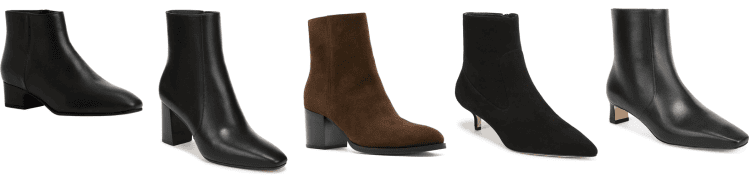 colagem de botinhas da promoção de aniversário da Nordstrom de 2026