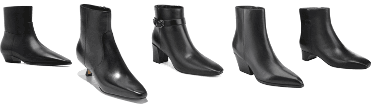 colagem de botinhas da promoção de aniversário da Nordstrom de 2026