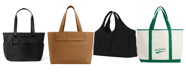colagem de bolsas de trabalho da promoção de aniversário da Nordstrom de 2026