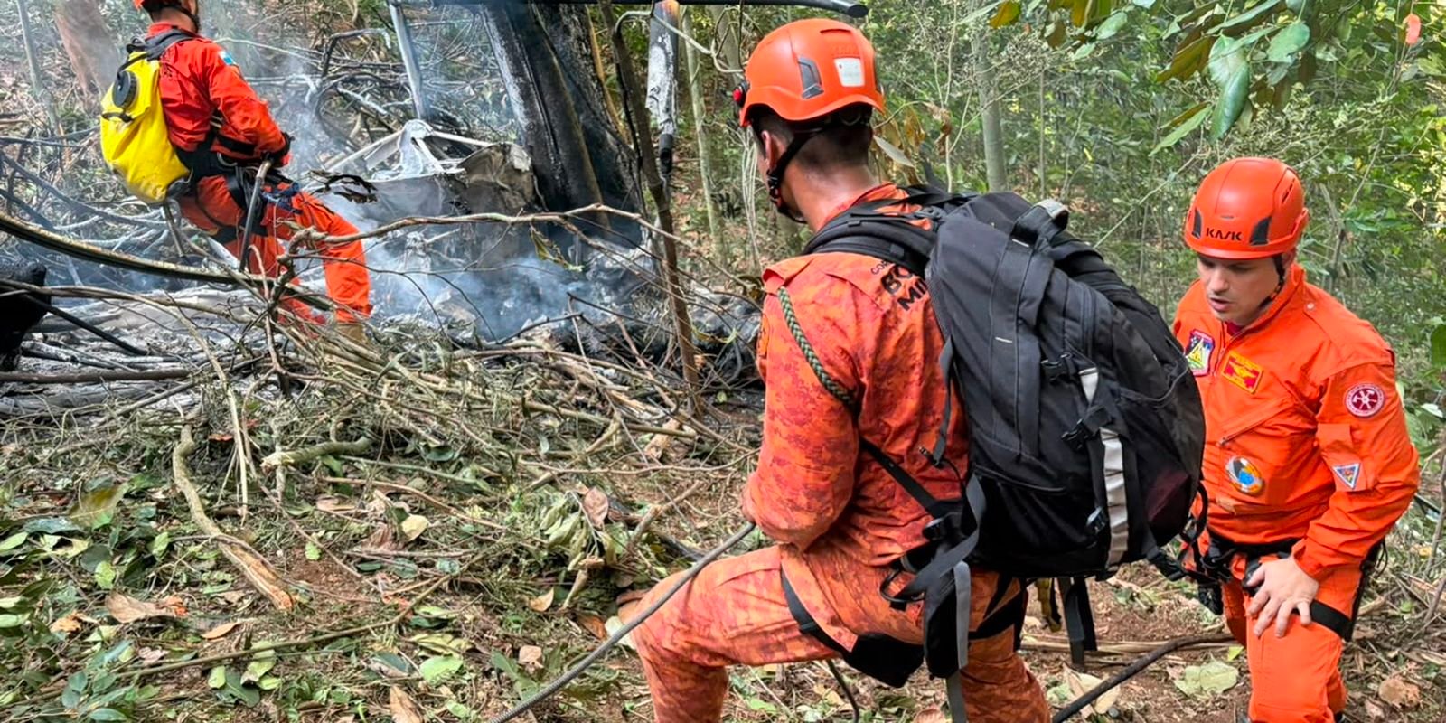 Vítimas colombianas de acidente com helicóptero eram da mesma família