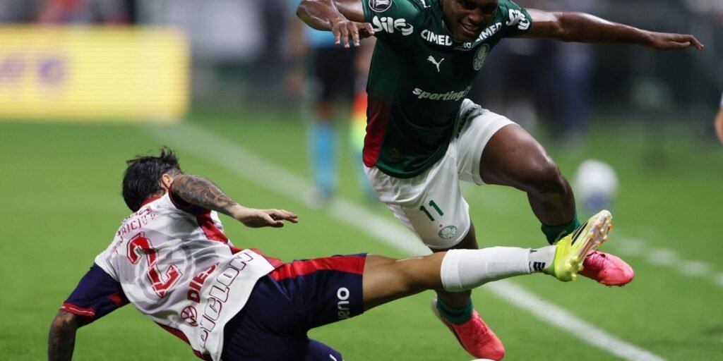 Palmeiras empata com Cerro Porteño pela Libertadores