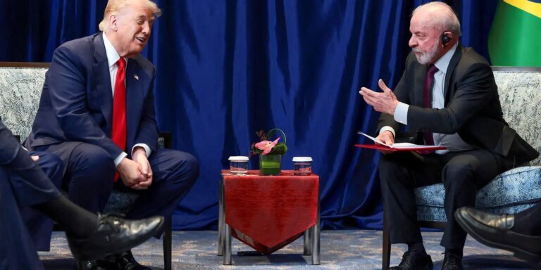 Lula conversa com Trump sobre tarifas: alegações infundadas