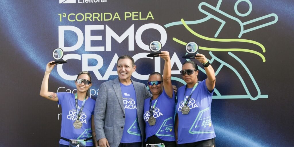 TSE promove Corrida pela Democracia em Brasília