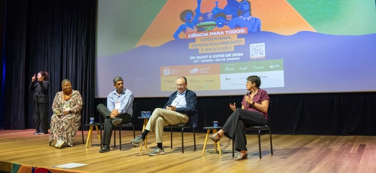 Na SBPC, Ministério da Saúde destaca a inovação tecnológica como essencial para o fortalecimento do SUS — Ministério da Saúde