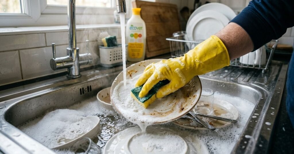 este hábito doméstico desgasta a barreira das mãos todos os dias