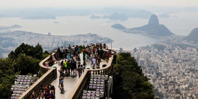 OCDE aponta alta de 46% de turistas estrangeiros no Brasil