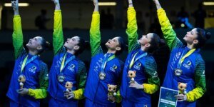 Brasil começa disputa do Mundial de Ginástica Rítmica na Alemanha