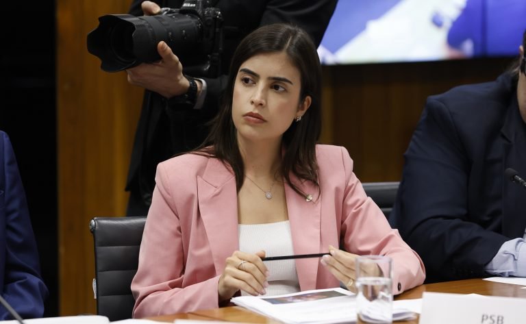 Reunião de líderes. Dep. Tabata Amaral (PSB - SP)
