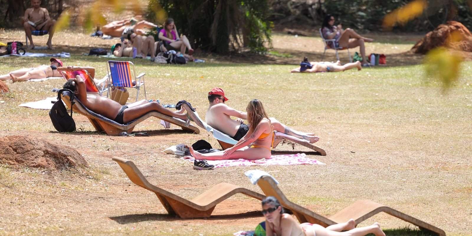 Semana começa com temperaturas acima de 40 graus no centro do país