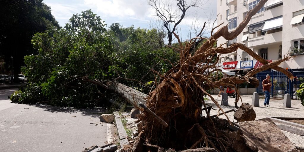 Defesa Civil alerta para ventos fortes no Rio de Janeiro