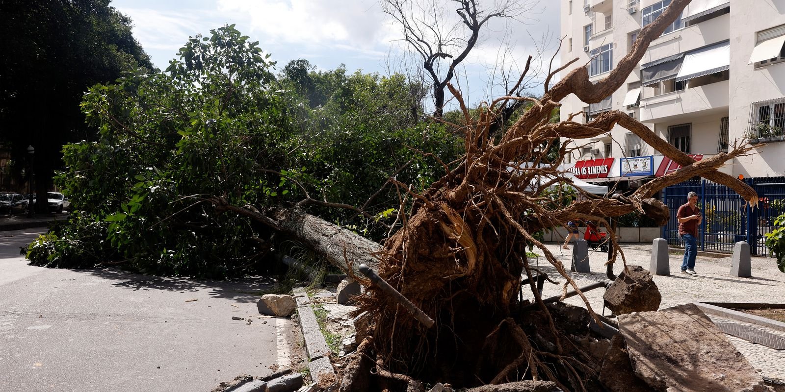 Defesa Civil alerta para ventos fortes no Rio de Janeiro