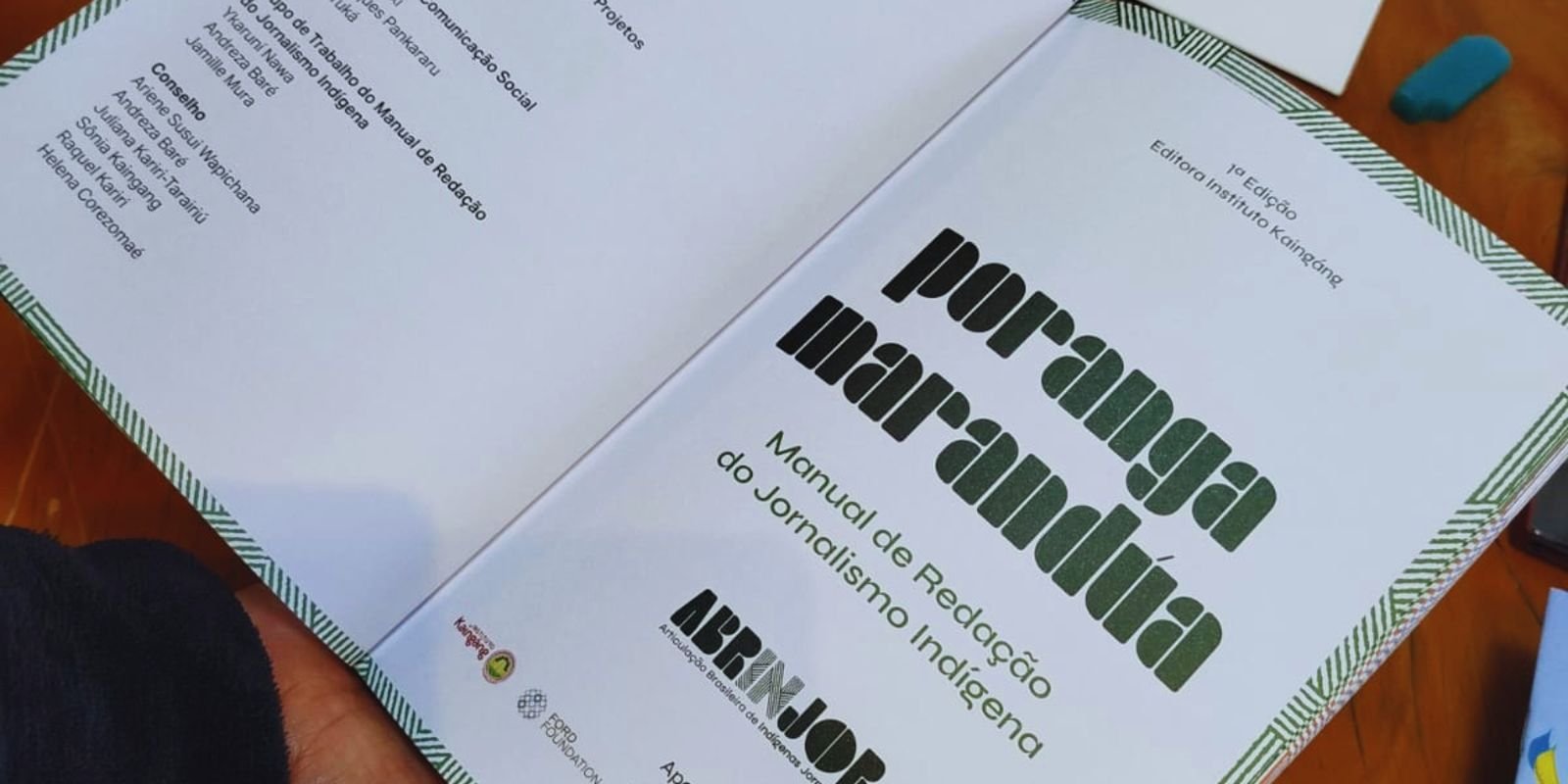 Jornalistas indígenas lançam manual para qualificar a imprensa