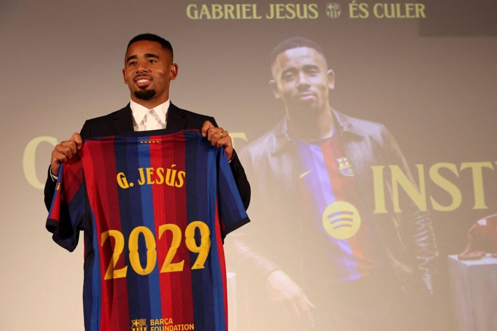 Barcelona acerta a contratação do brasileiro Gabriel Jesus – 01/09/2026 – Esporte