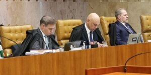 Sessão do STF termina sem definir processos de Moraes e Mendonça
