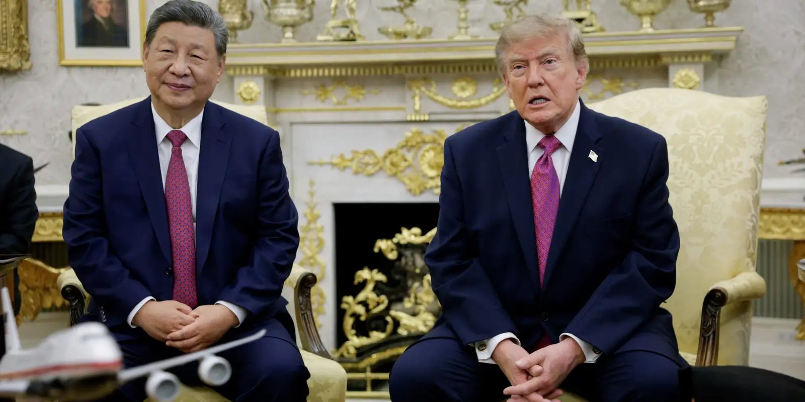 Xi Jinping se reúne com Donald Trump na Casa Branca