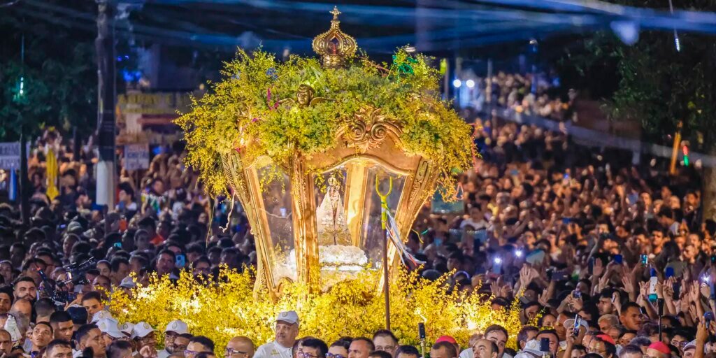 Fé e devoção marcam peregrinações de Nossa Senhora de Nazaré