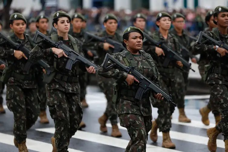 Fernando Frazão/Agência Brasil Rio de Janeiro (RJ), 07/09/2026 – Desfile cívico-militar no Dia da Independência, na Avenida Presidente Vargas. Foto: Fernando Frazão/Agência Brasil