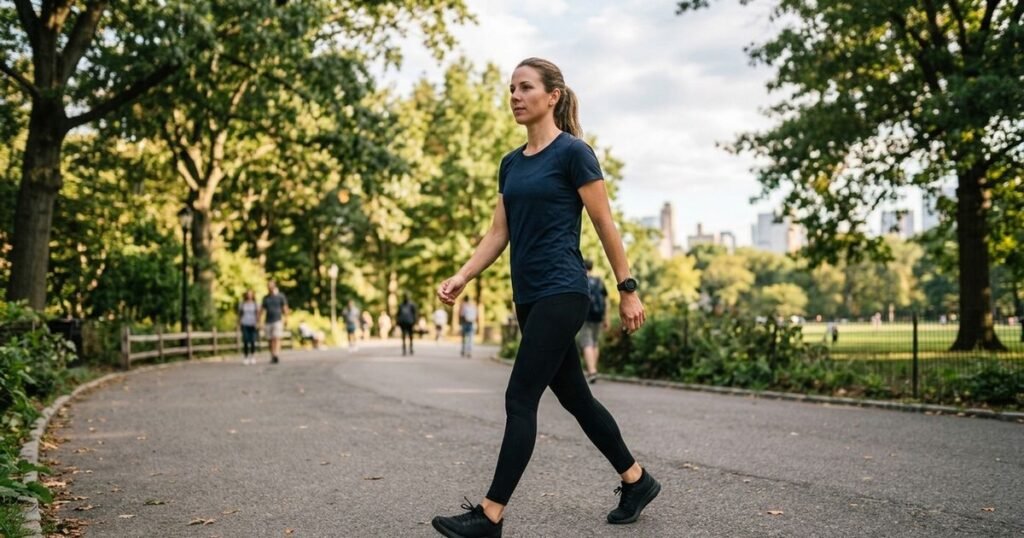 Sair para caminhar no lugar de ir para academia é muito bom, mas o melhor é se a caminhada durar no mínimo 30 minutos seguidos, sem interrupções e a uma velocidade constante de 5 km/h