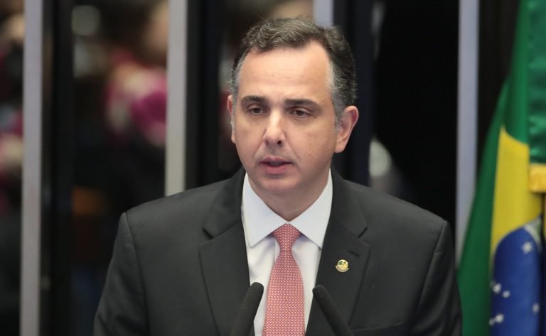 Homenagem aos 100 anos do Grupo Globo e 60 anos da Rede Globo. Senador, Rodrigo Pacheco (PSD - MG)